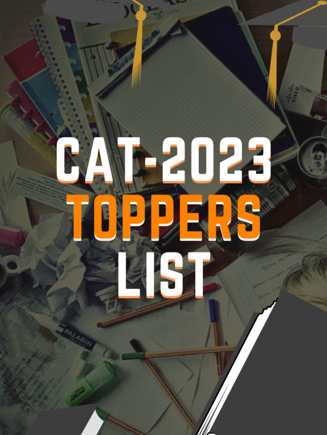 Who is the topper of CAT 2023?