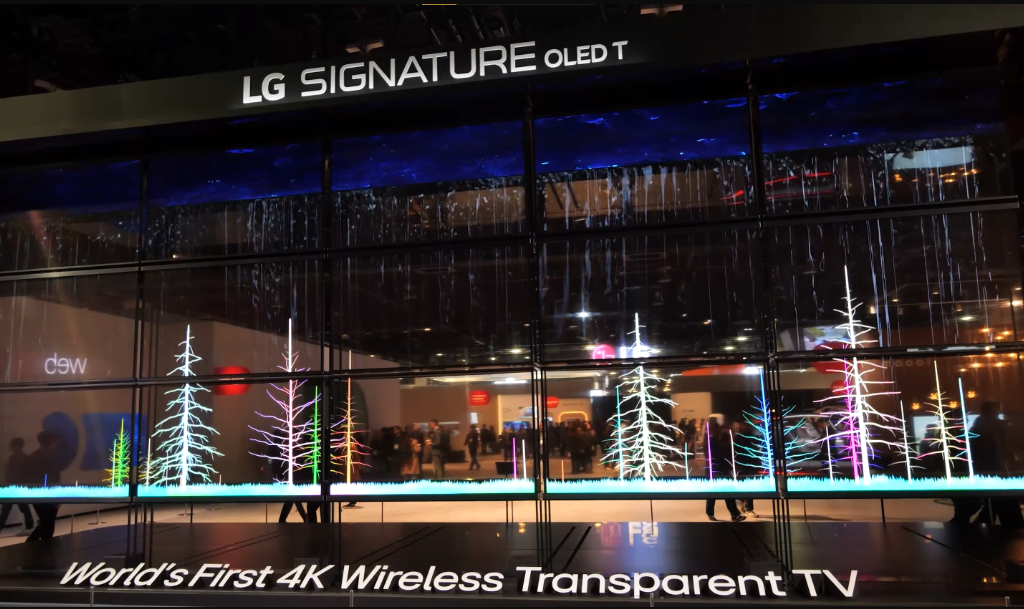 CES 2024 - LG Transparent TV