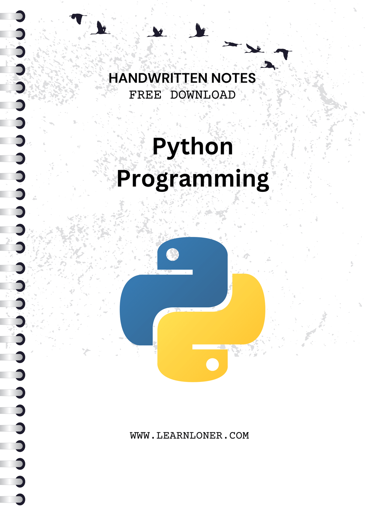 Python Handwritten Notes PDF Download