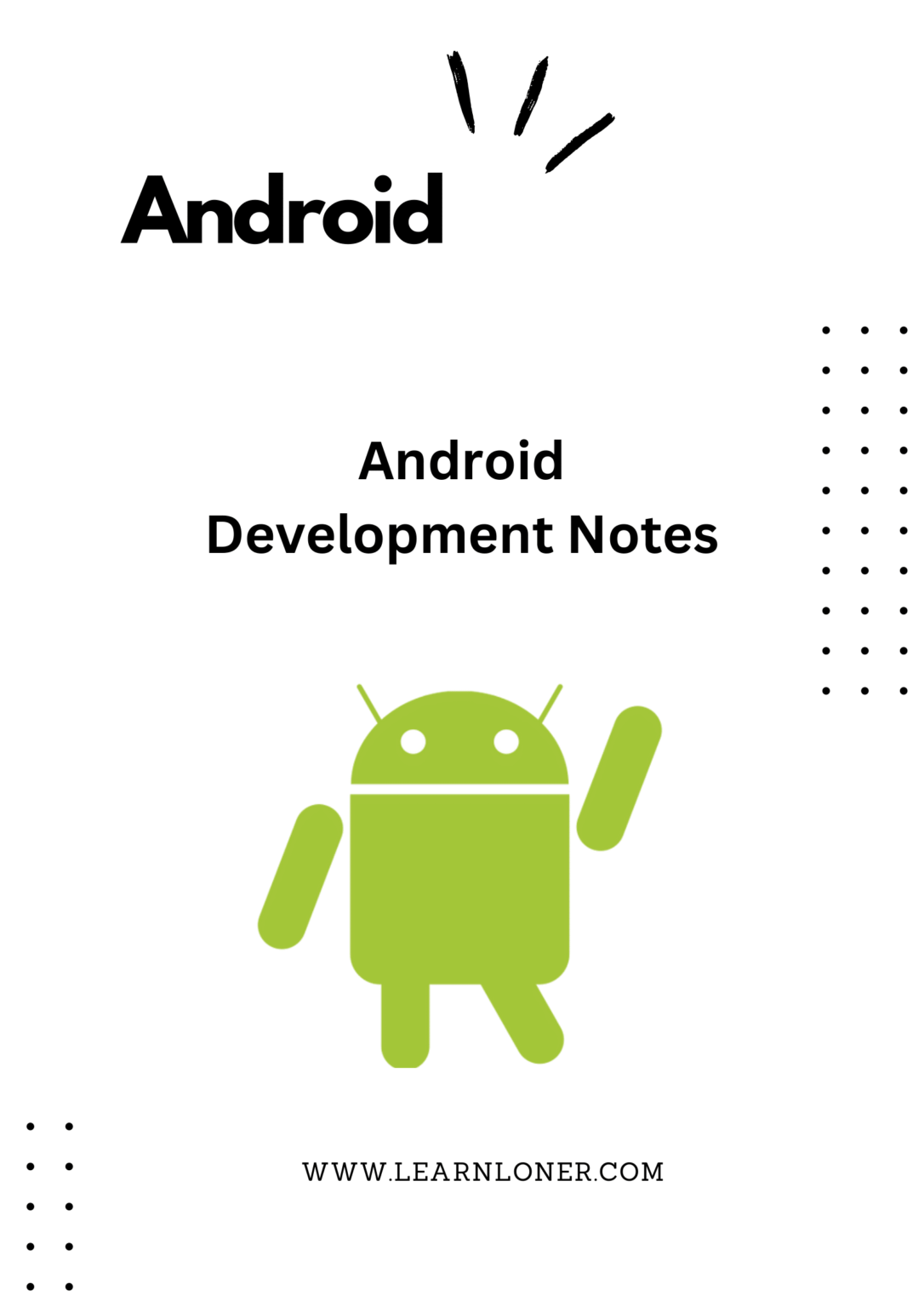 Android Development Notes PDF - Learn Loner