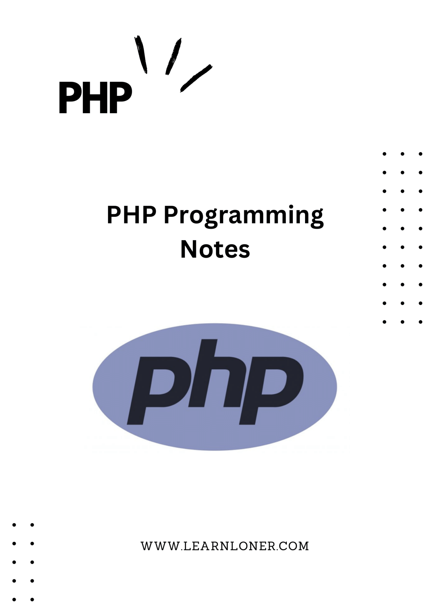 PHP Notes PDF - Product Reviews
