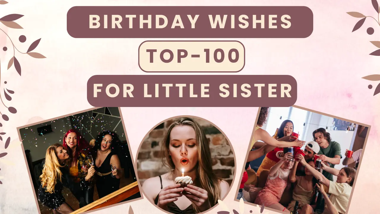 Happy Birthday Wishes For Little Sisters