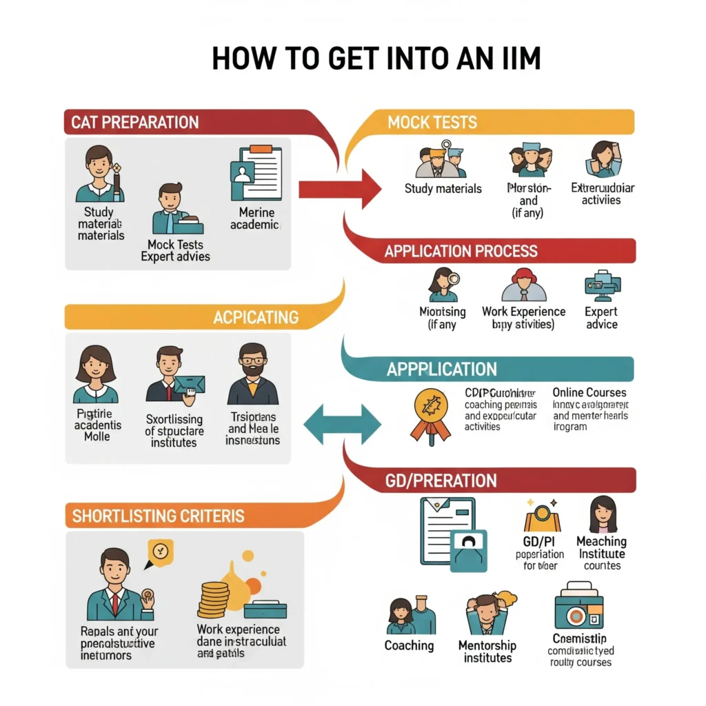 How to get into iim
