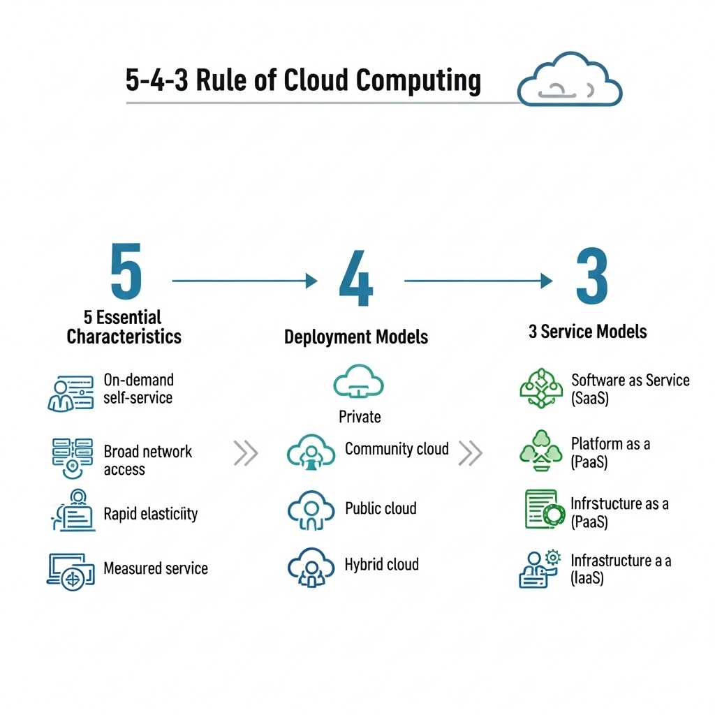 5-4-3 Rule of Cloud Computing