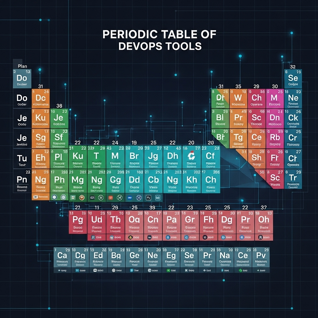 Periodic Table of DevOps Tools
